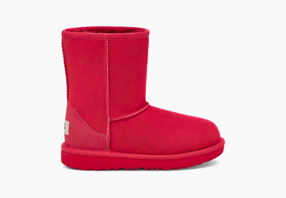 Ugg Classic Ii - Kids Boots - Red - NZ (5264SIJPC)